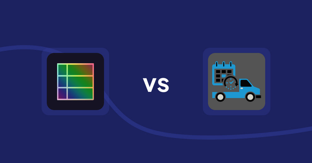 Shopify Product Display Apps: TableFlow Specification Table vs H3 Estimated Delivery