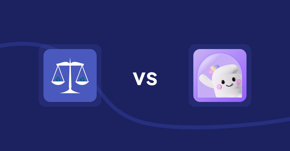 Shopify Product Display Apps: Equate ‑ Product Compare vs Easify Product Attachments