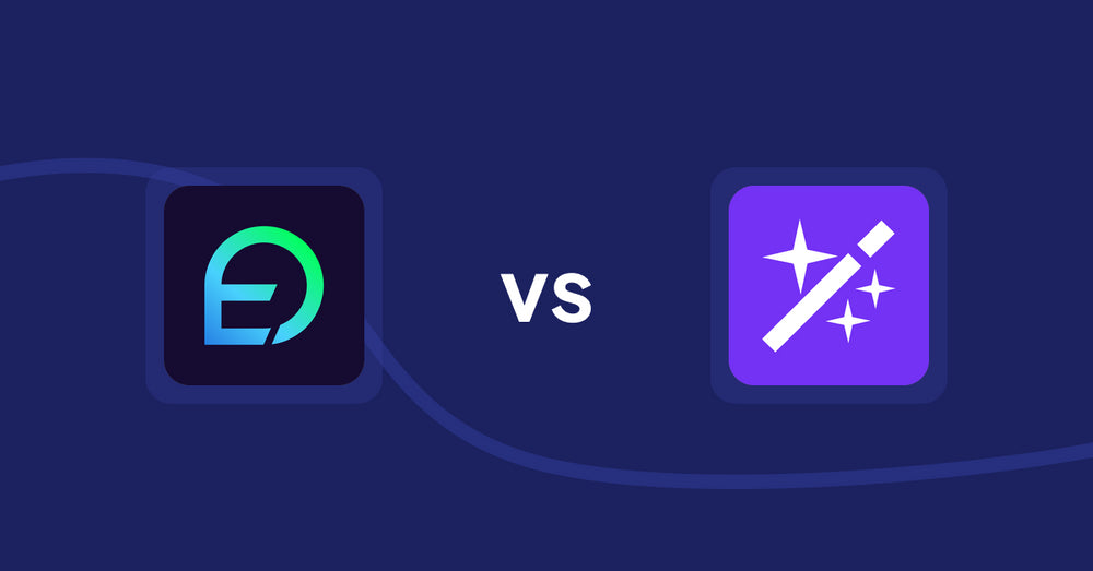 Shopify Product Display Apps: EasyDisplay: Product Showcase vs. Magi ‑ AI Write Description