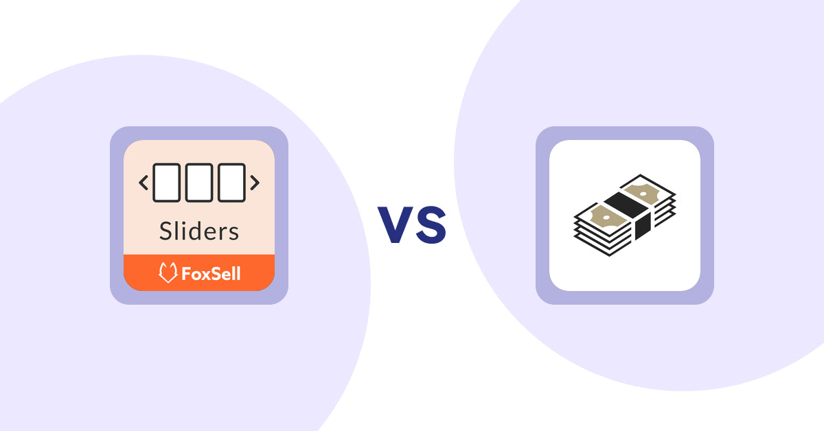 Shopify Product Display Apps: FoxSell Slider & Carousel vs シンプルクラウドファンディング｜お手軽自社クラファン