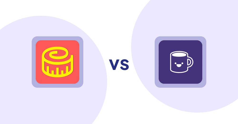 Shopify Product Display Apps: Snake Size Chart & Size Guide vs Mugshot Bot