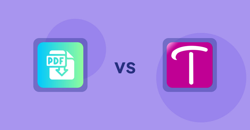 Shopify Product Display Apps: Hukify ‑ PDF Catalog Printer vs WS Transparency