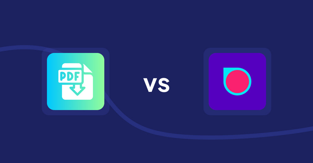 Shopify Product Display Apps: Hukify ‑ PDF Catalog Printer vs Spotlight: Video Loops