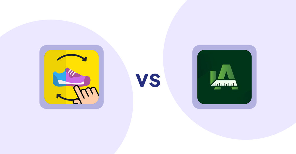 Shopify Product Display Apps: GG Quick View & Hover Slider vs Easy Size Chart by Akeans