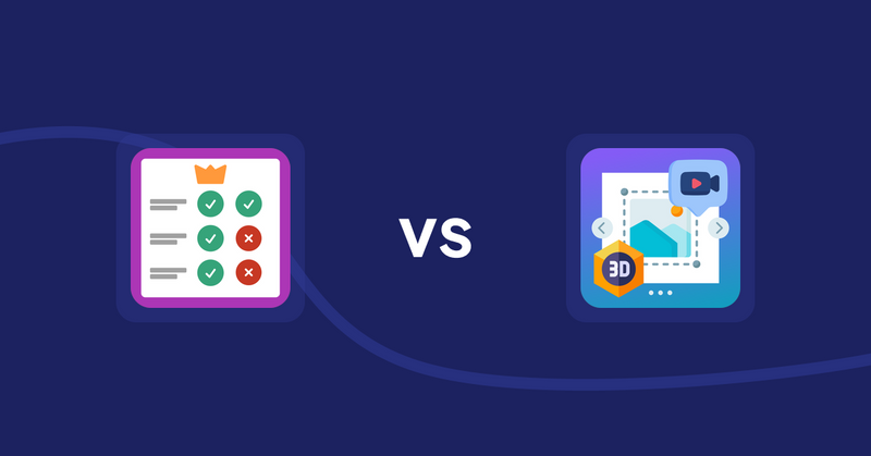 Shopify Product Display Apps: Pretty Comparison Tables vs. ProductSlider Pro