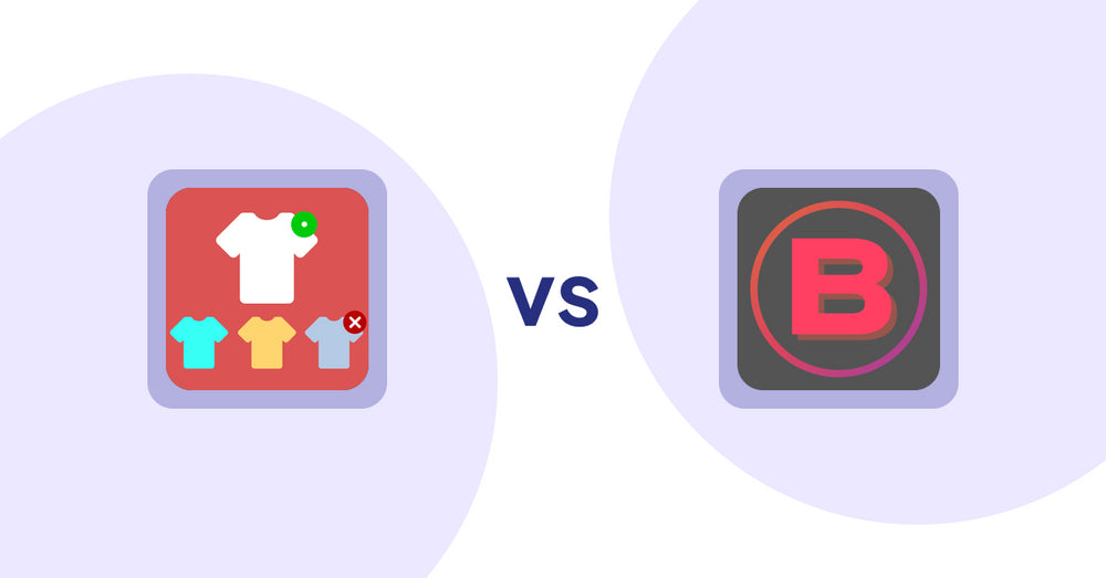 Shopify Product Display Apps: ST: Product & Collection Sort vs Banter Stories