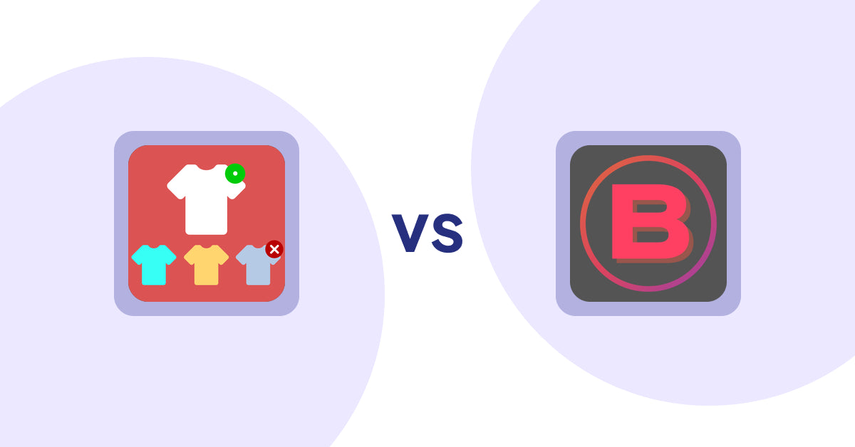 Shopify Product Display Apps: ST: Product & Collection Sort vs Banter Stories