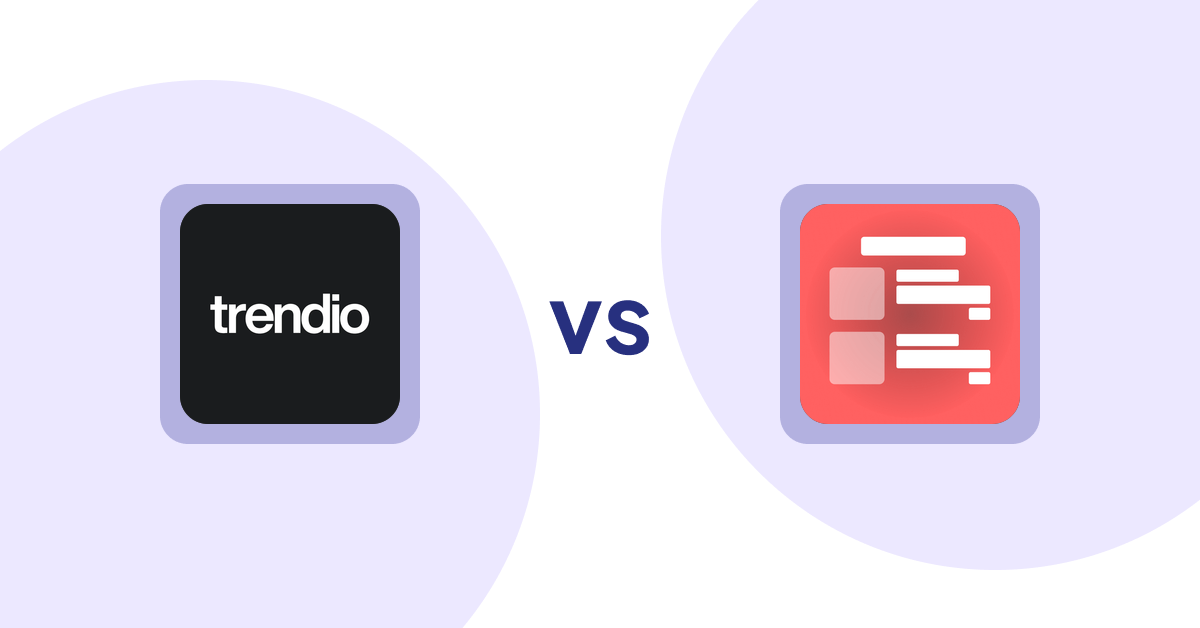 Shopify Product Display Apps: Trendio vs Menulog