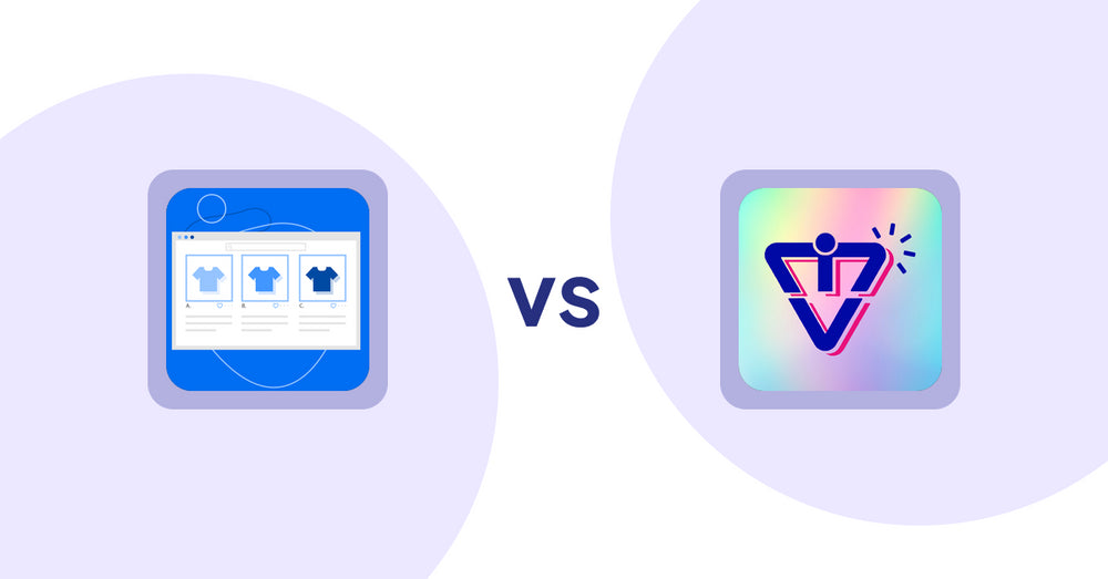 Shopify Product Display Apps: Hura Product Showcase Builder vs VIM: Variant Image Module