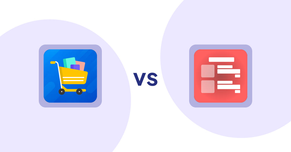 Shopify Product Display Apps: Prezen Wholesale Order vs. Menulog
