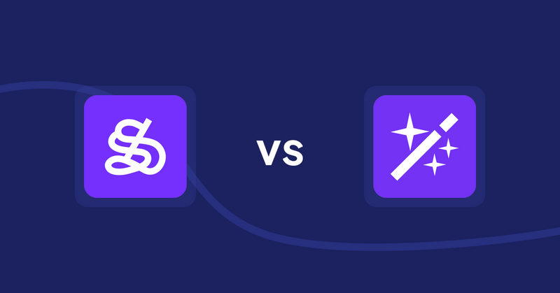 Shopify Product Display Apps: WeShop AI: Model & Product Photo vs Magi ‑ AI Write Description