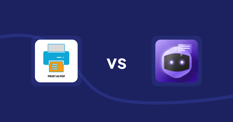 Shopify Product Display Apps: LitPDP ‑ Print as PDF vs ChatGPT AI Content Generator