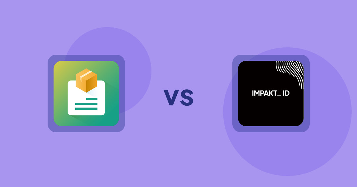 Shopify Product Display Apps: Product Descriptions by AMP vs IMPAKT ID: fashion CO2 tracker