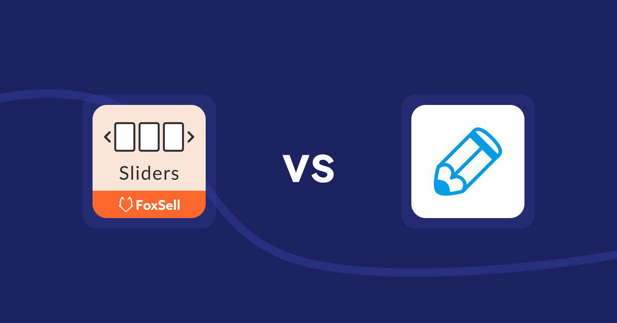 Shopify Product Display Apps: FoxSell Slider & Carousel vs. Writer Sofia