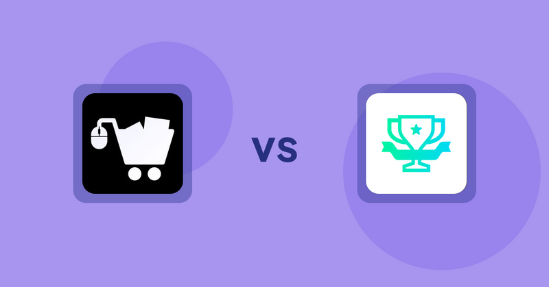 Shopify Product Display Apps: LM Add To Cart Sticky vs らくらくランキング表示アプリ｜リテリア Ranking