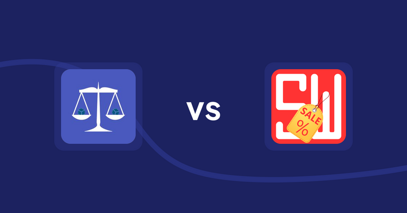 Shopify Product Display Apps: Equate ‑ Product Compare vs Super Watermarks ‑ Badges