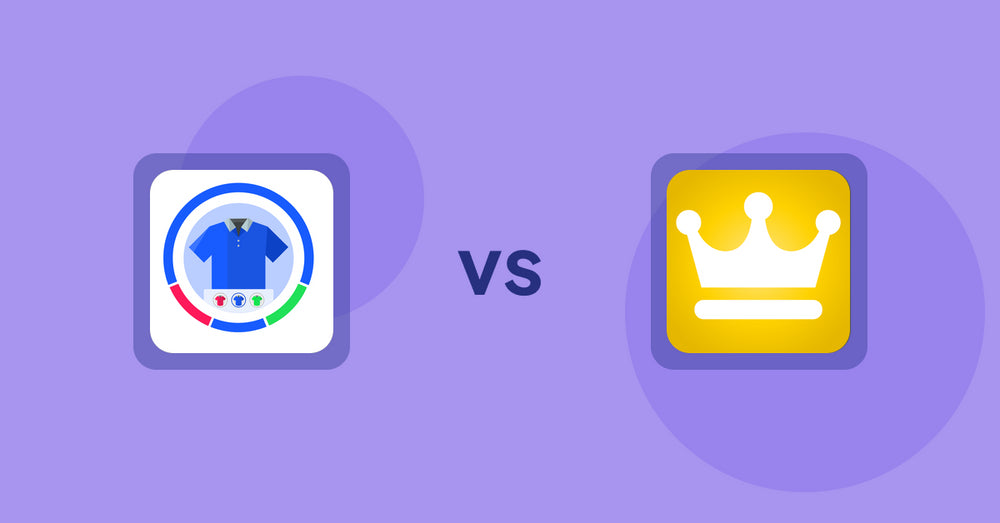 Shopify Product Display Apps: EVS ‑ Easy Variation Swatches vs Awesome Ranking