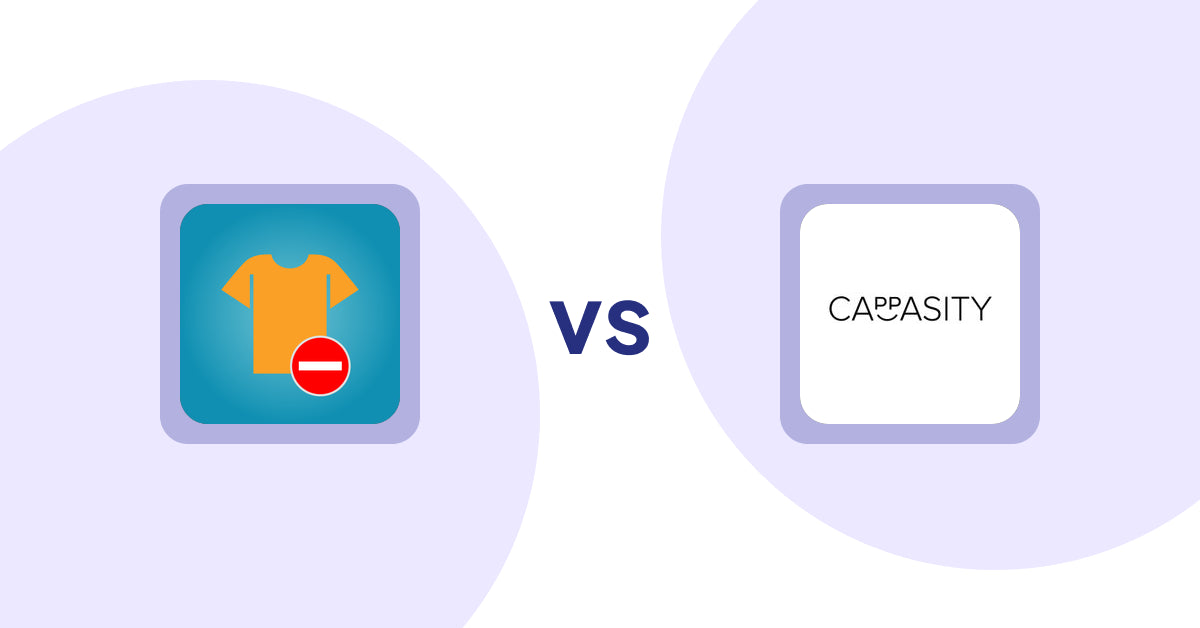 Shopify Product Display Apps: Products Unavailable vs. Cappasity 3D and 360 Viewer