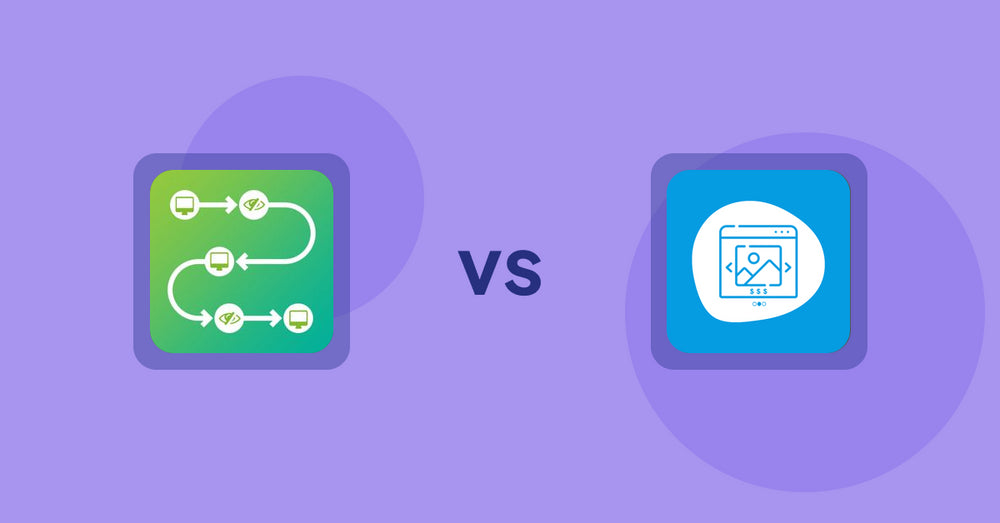Shopify Product Display Apps: Unpublish Sold Outs CldmApps vs Quick Product Navigator Slide