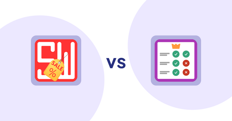 Shopify Product Display Apps: Super Watermarks ‑ Badges vs Pretty Comparison Tables