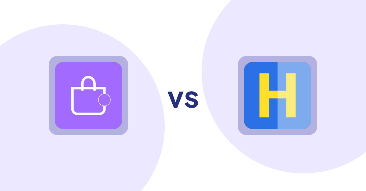 Shopify Product Display Apps: ShowMe: Product Showcases vs. HiVar: Hide Sold Out Variants