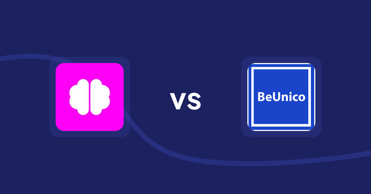 Shopify Product Display Apps: Brainy: AI SEO & Content Boost vs BeUnico