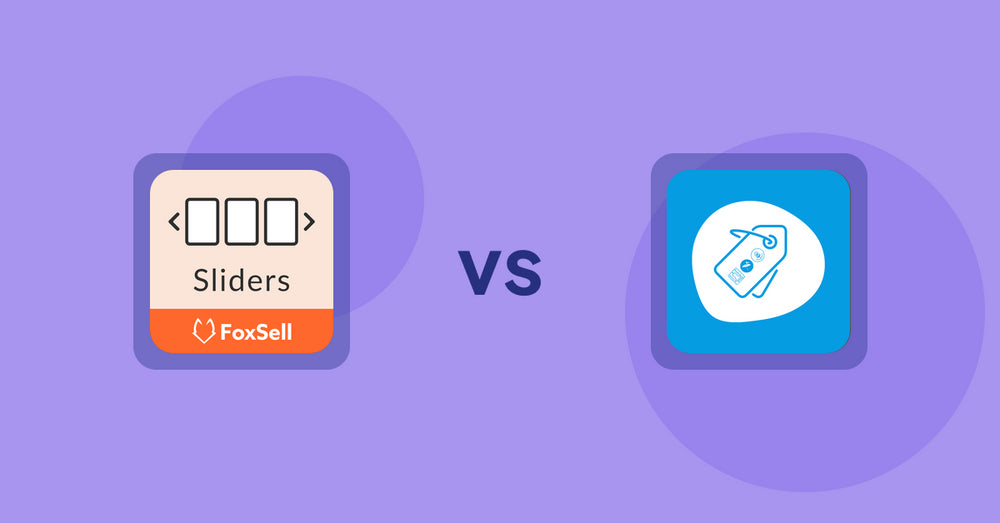 Shopify Product Display Apps: FoxSell Slider & Carousel vs. Extendons Product Tag Images