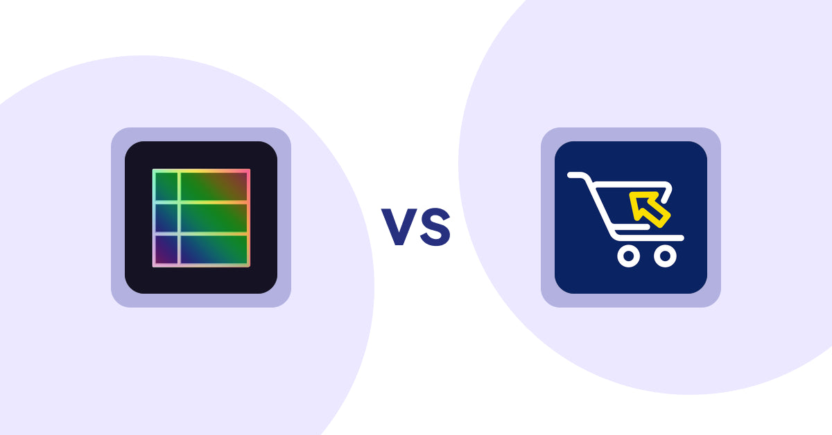 Shopify Product Display Apps: TableFlow Specification Table vs. Swift B2B Cart / CSV Upload