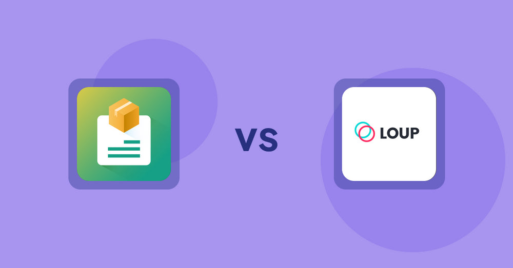 Shopify Product Display Apps: Product Descriptions by AMP vs. Loup: Sell on Instagram