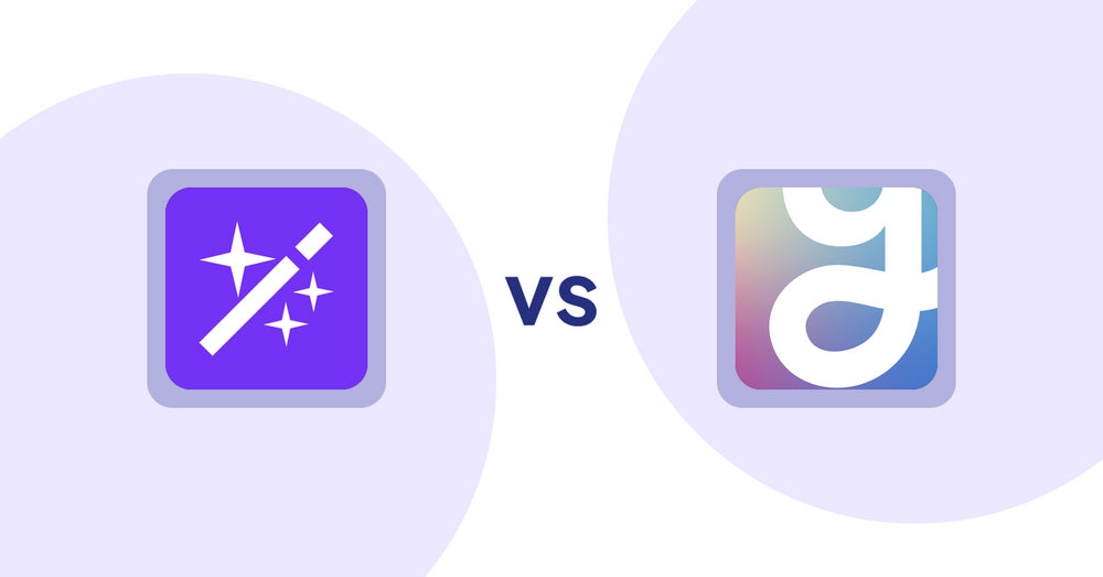 Shopify Product Display Apps: Magi ‑ AI Write Description vs Visual Merchandiser