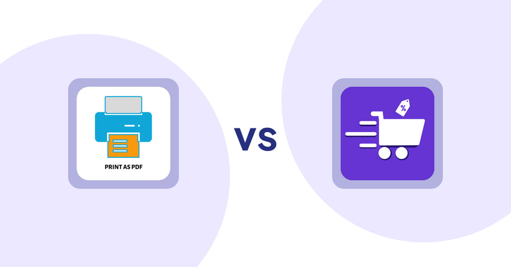 Shopify Product Display Apps: LitPDP ‑ Print as PDF vs. Cypher Bulk Order Page & Price