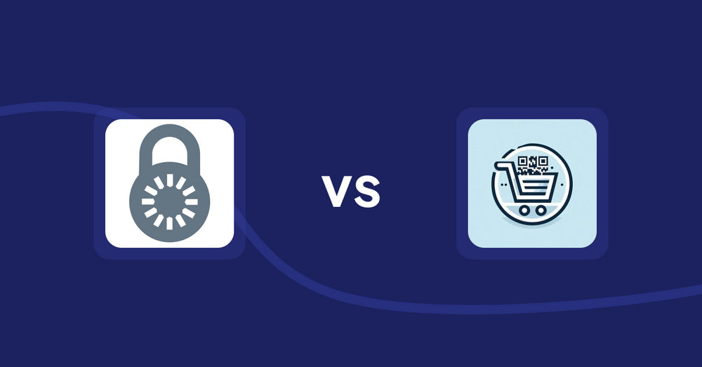 Shopify Product Display Apps: Reveal Lock Manager vs QR Cartify