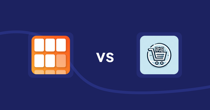 Shopify Product Display Apps: Scroll Bee ‑ Infinite Scroll vs QR Cartify