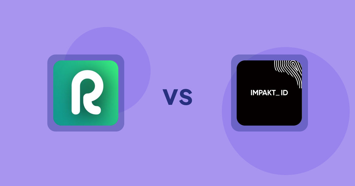 Shopify Product Display Apps: ReelTok Shoppable Videos + UGC vs. IMPAKT ID: Fashion CO2 Tracker