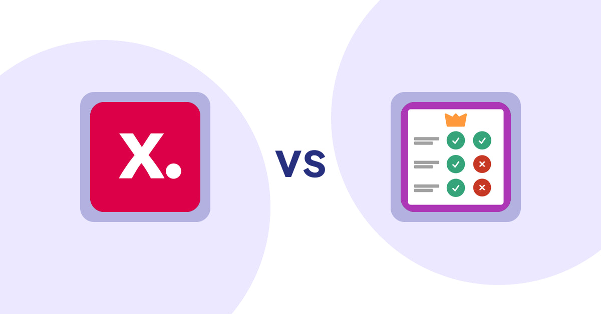 Shopify Product Display Apps: Category & Collection Sort |KX vs Pretty Comparison Tables