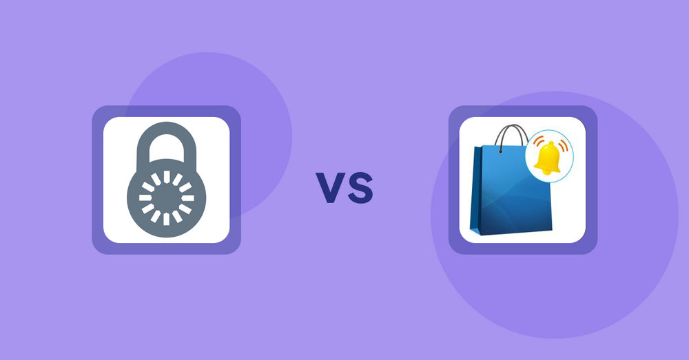 Shopify Product Display Apps: Reveal Lock Manager vs CartBar - Product Purchase Bar