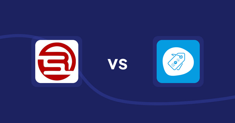 Shopify Product Display Apps: Robosize: AI Size Recommender vs Extendons Product Tag Images