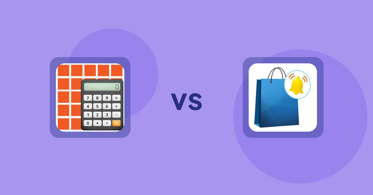 Shopify Product Display Apps: DIY Quantity Calculator vs CartBar ‑ Product Purchase Bar