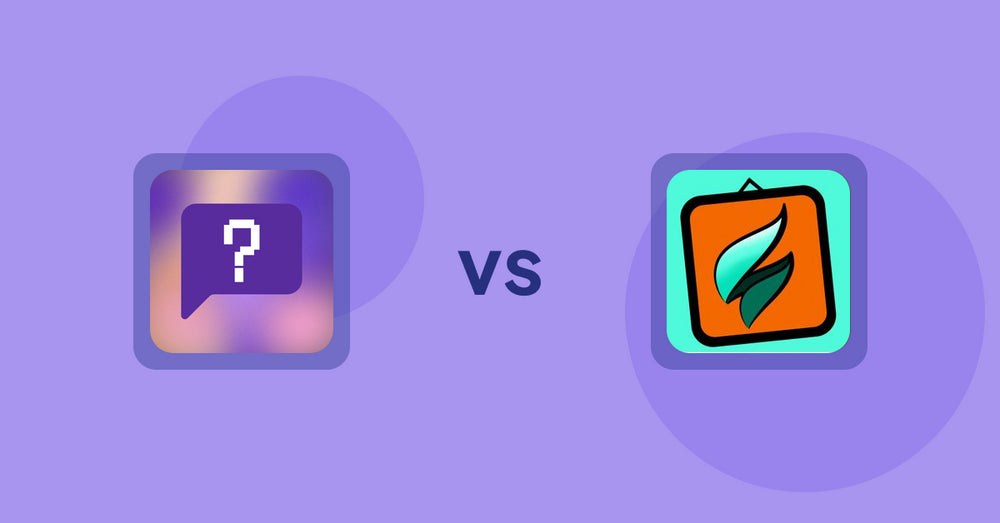 Shopify Product Display Apps: FAQbucket ‑ Help Center & FAQ vs. SMART ‑ Art Product Builder