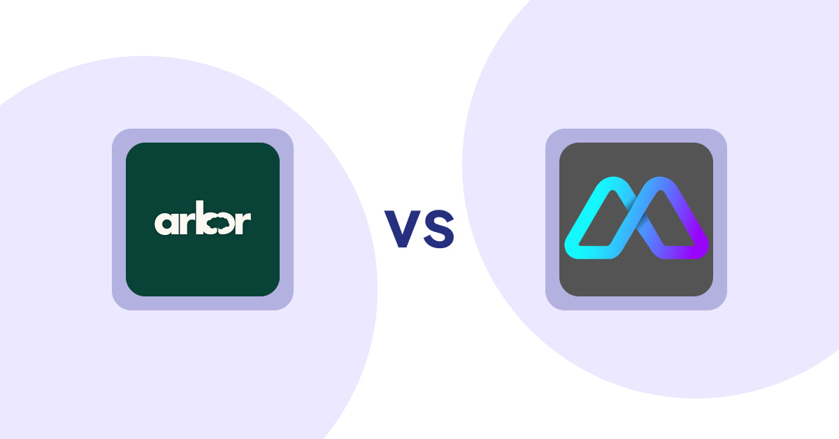 Shopify Product Display Apps: Arbor ― Carbon Transparency vs Metadrob: Create Virtual Store