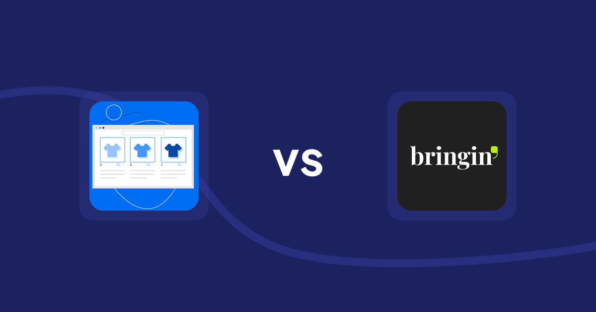 Shopify Product Display Apps: Hura Product Showcase Builder vs Bringin