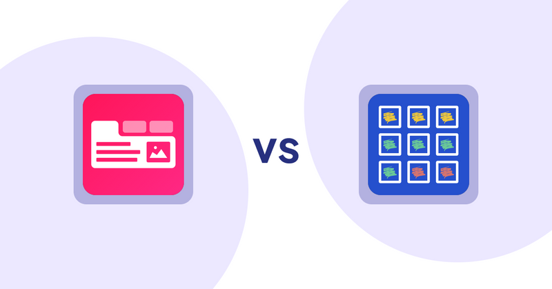 Shopify Product Display Apps: Tabs+ Product Descriptions vs. Pixc: Visual Merchandising