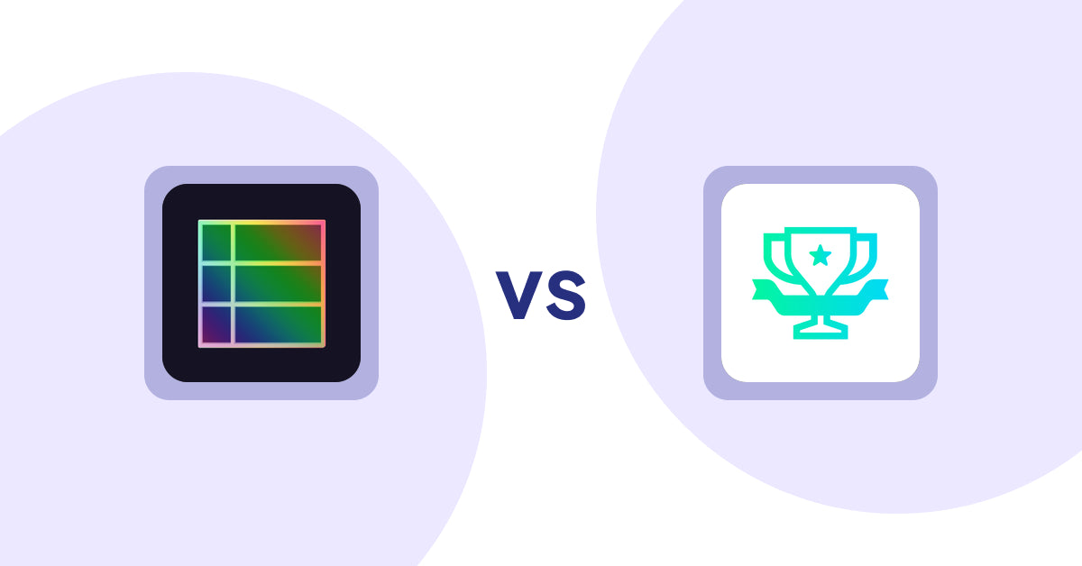 Shopify Product Display Apps: TableFlow Specification Table vs らくらくランキング表示アプリ｜リテリア Ranking