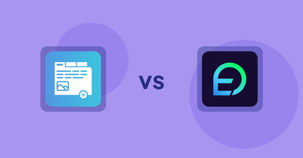 Shopify Product Display Apps: Advanced Product Tabs vs EasyDisplay: Product Showcase