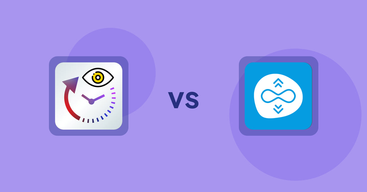 Shopify Product Display Apps: JustViewed ‑ Recently Products vs Scroll Freely: Infinite Scroll