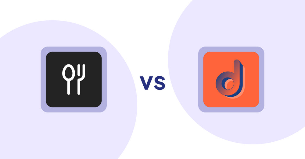 Shopify Product Display Apps: ServeUp ‑ Restaurant Menu vs Social Shopper Pro ‑ Instagram