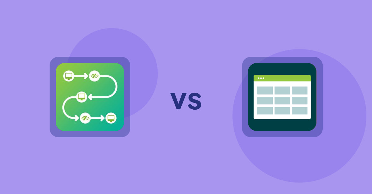 Shopify Product Display Apps: Unpublish Sold Outs CldmApps vs. Product Table