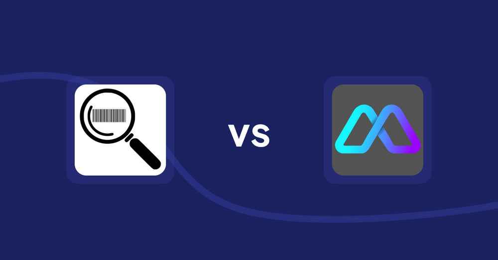 Shopify Product Display Apps: ScanZ ‑ Find and Import Easy vs Metadrob: Create Virtual Store