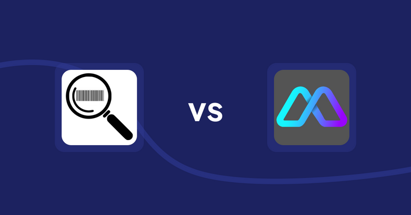 Shopify Product Display Apps: ScanZ ‑ Find and Import Easy vs Metadrob: Create Virtual Store