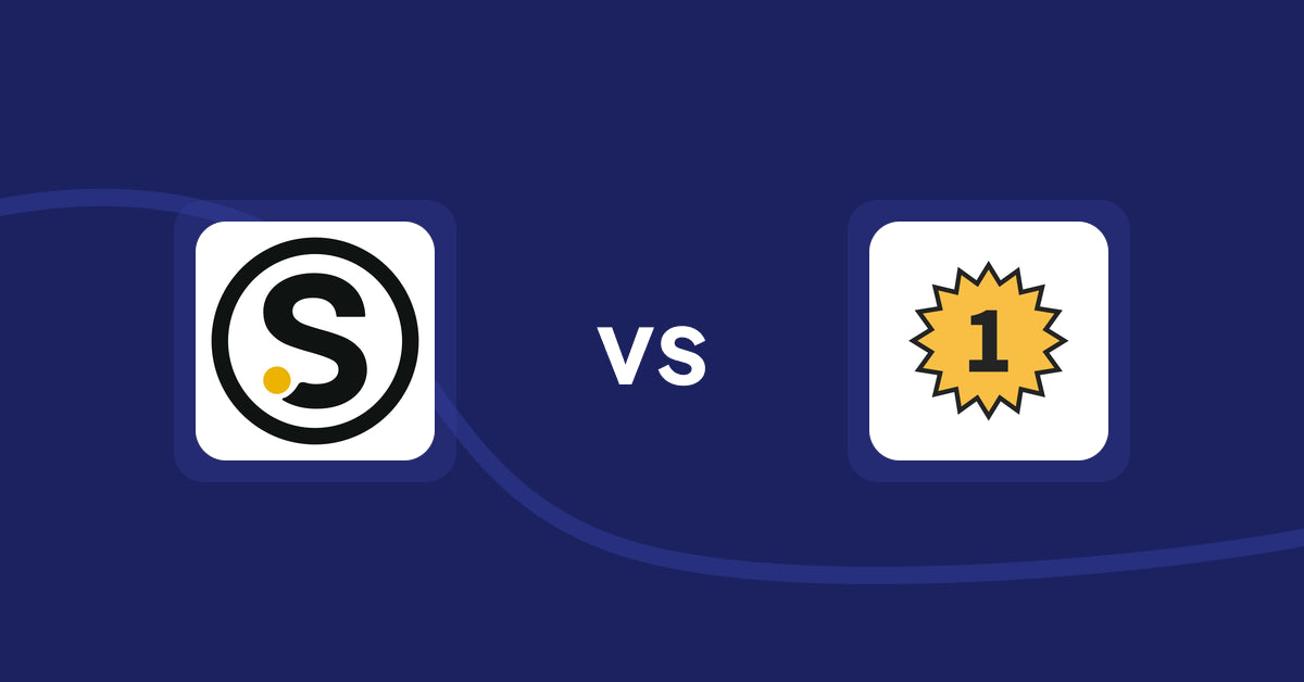 Shopify Product Display Apps: seedtrace Transparency App vs. UR: Smart Ranking